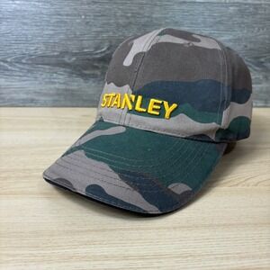 Stanley Hat Cap Snap Back Brown Green Camouflage Outdoors